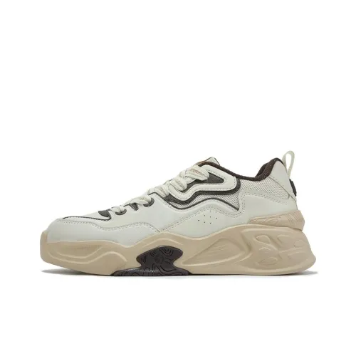 361° Jincheng Slip-resistant Shock Absorbers с устойчивостью к истиранию Низкие кеды для скейтбординга Мужские Овсяные