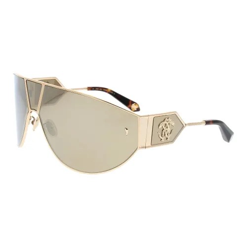 Roberto Cavalli Металл Aviator Солнцезащитные очки Женские Золото