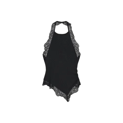 ZARA Черные Женские Майки