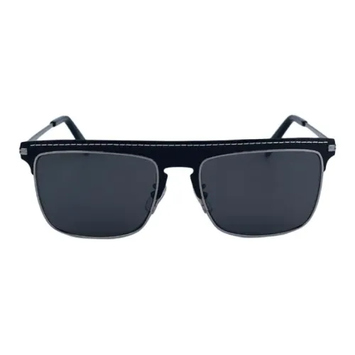 LOEWE Прямоугольные Солнцезащитные очки Унисекс Черные