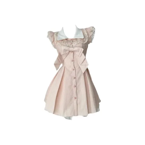 HeartyBite Короткий рукав Платье Женское