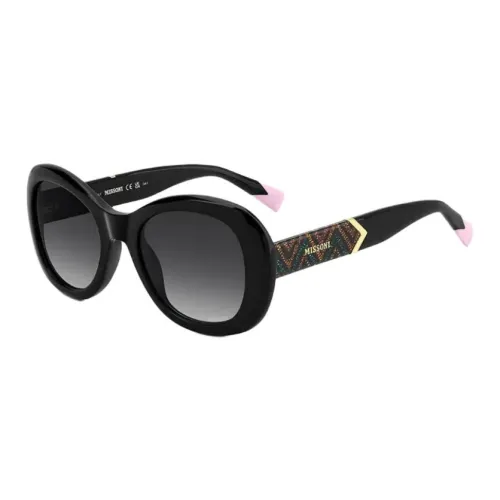 MISSONI Пластик OVAL SUNGLASSES Женские Черный