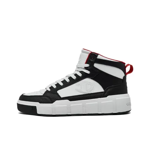 Champion Drome Ventor High Top Скейтборд Кроссовки Мужские Белый Черный