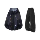 Темно-синие + черные штаны