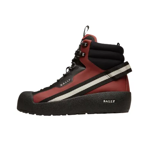 BALLY Сноубутсы Черный Красный Мужской