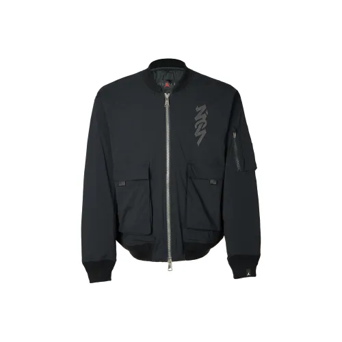 Джордан Хлопковый пуховик Мужской Черный