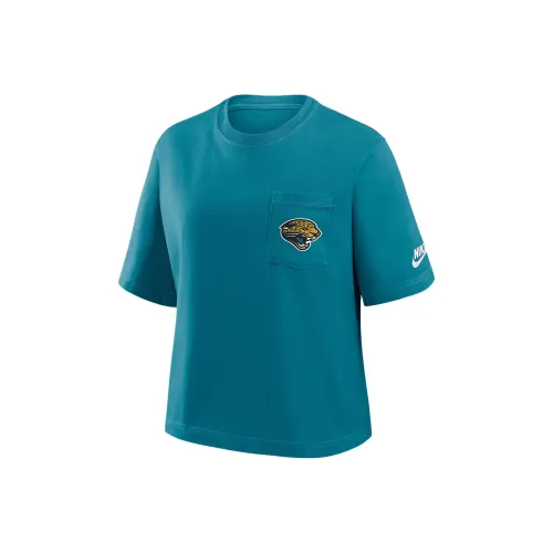 Nike Clothing Циановые Женские T-Рубашки