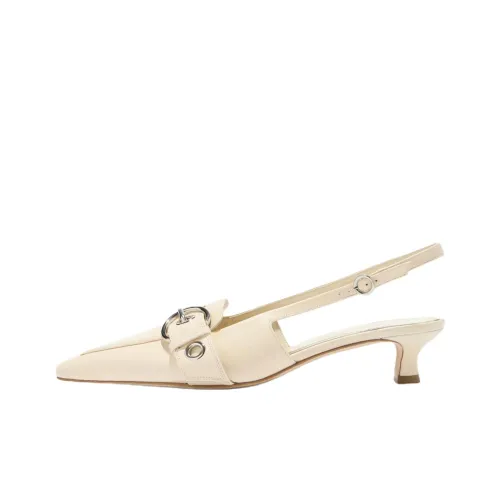 Aeyde Davina Узкий каблук Высокие каблуки 3,5 см Женские Кремовый