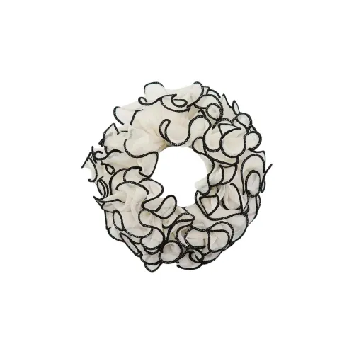 ZARA Полиэстер Резинки для волос с спиралью Женские Натуральный Белый