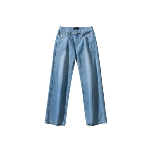 ASEDE Light Blue Unisex Jeans ASEDE Светло-голубые унисекс джинсы