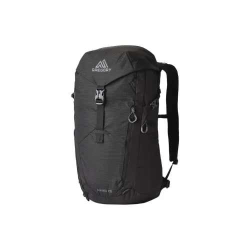 GREGORY 28L Альпинистский рюкзак Outdoor Сумка Переработанный нейлон с Переработанным полиэстером Черный Унисекс