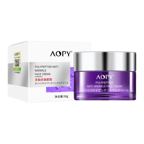 AOPY Peptide Крем для лица с уменьшением морщин увлажняющий устойчивый к морщинам 50 г