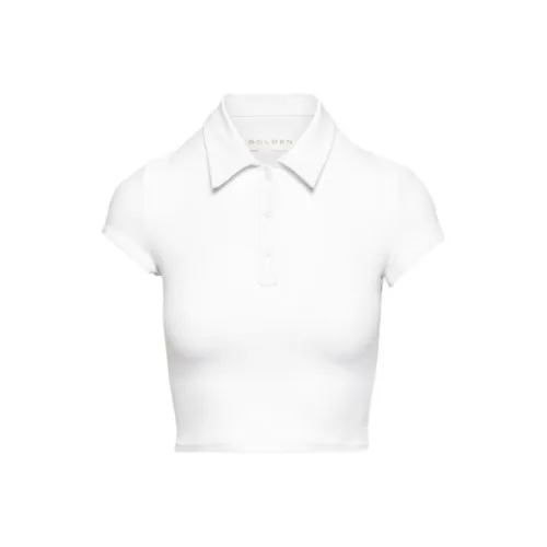 ARITZIA SS25 Golden Масло Теннис POLO T Рубашка Поло Женские