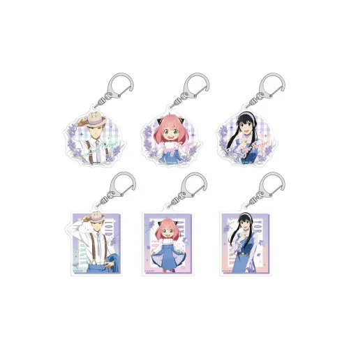 March·Monster Шпион × Семья Lloyd Forger Anya Forger Yor Forger Лаванда Подвески аниме-тематики