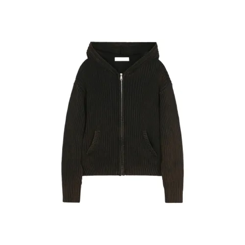 BESLOW OVERSIZED Hooded Knit ZIP UP Knit Men's