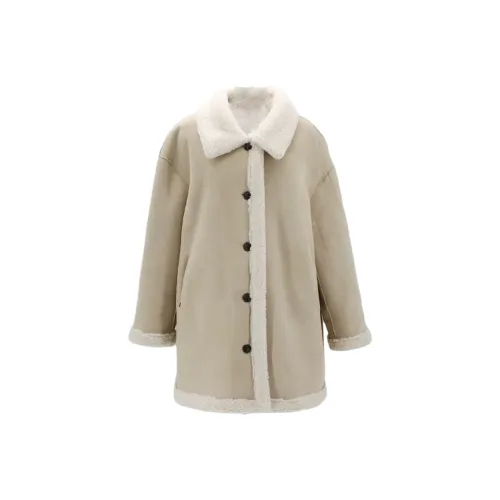 ABCMININ Вельвет Feel Пальто Женское