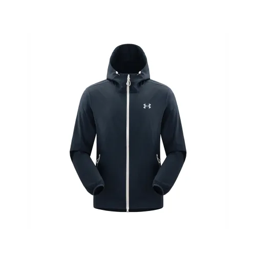 Under Armour На открытом воздухе Глубокий морской синий Унисекс Куртки
