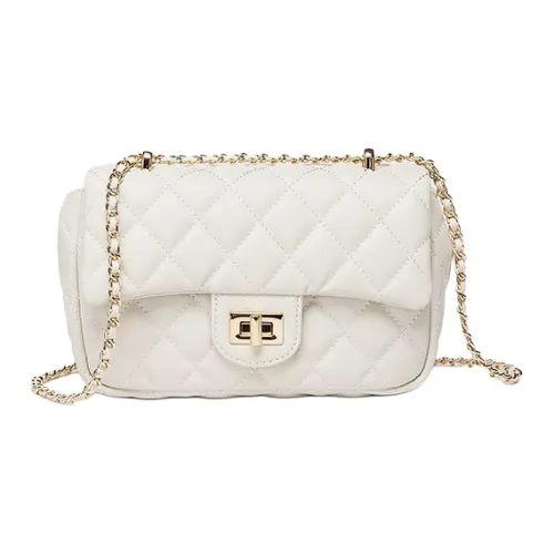 SEPTWOLVES Сумка через плечо из искусственной кожи плечевая сумка среднего размера женская цвет экрю