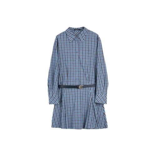 ELLE Длинное платье с длинными рукавами женское