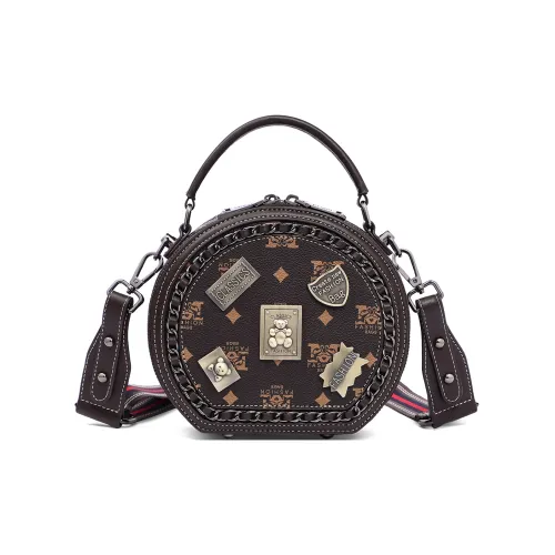 PT'SON PVC Сумка через плечо Сумка Обычная Женская Кофейного цвета