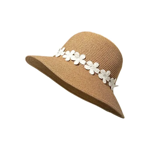Yalu Preferred Соломенная плетеная шляпа-ведро Женская