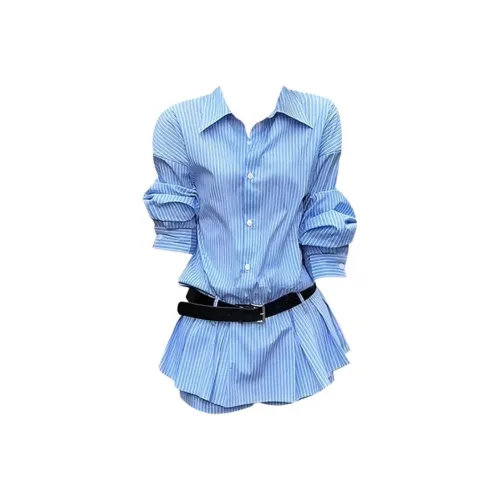 ABBY GODDESS Синий Женские Комплекты с Юбкой