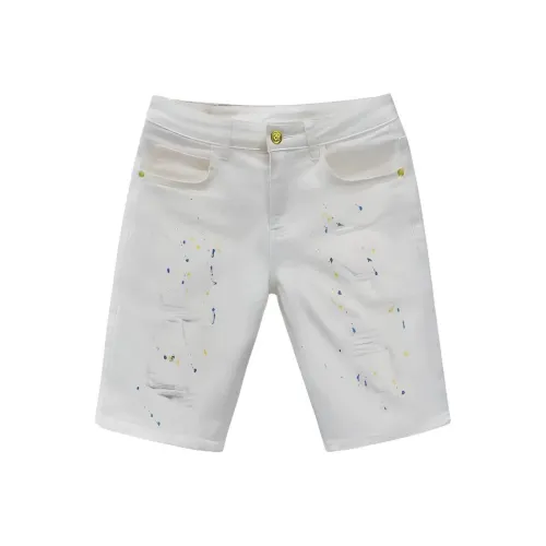APBM Белые Унисекс Повседневные Шорты
