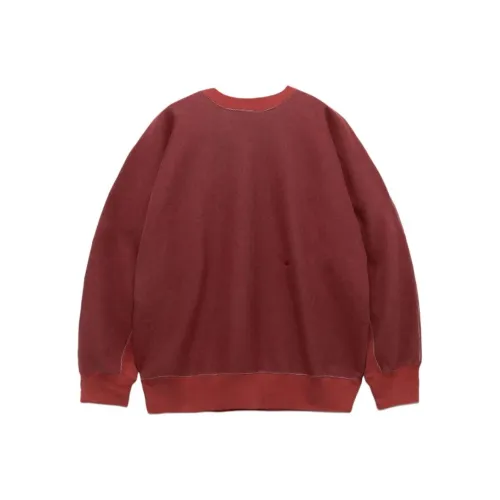 Nanamica FW25 Круглый вырез Свитшот Трикотаж Унисекс