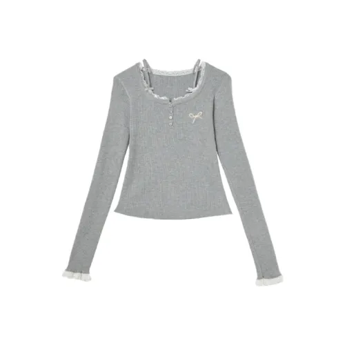 MTHE Серый Женский Трикотаж