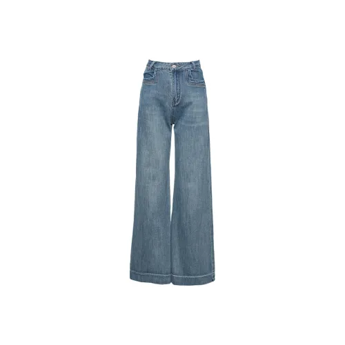 DPLAY Джинсовый синий Женские джинсы