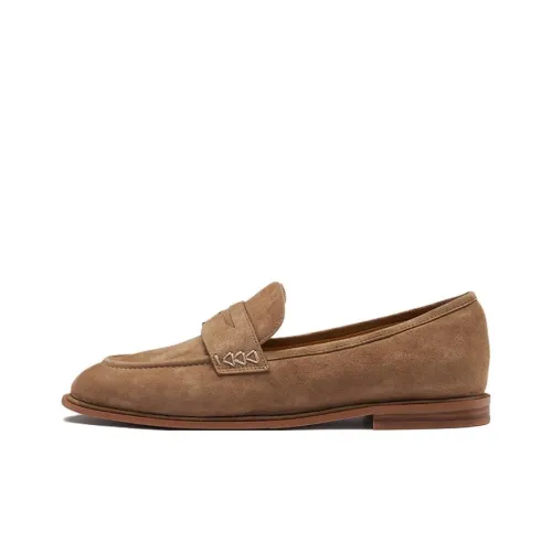 LE SAUNDA Лоферы Khaki BDS Женские