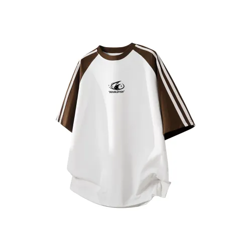 DOUBLEFISH Короткий рукав T-рубашки унисекс