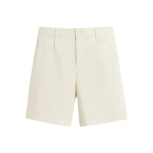 ZARA Морозный Белый Мужские Повседневные Шорты