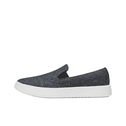 Allbirds Wool Cruiser Slip On Casual Low Top Темно-серый и Светло-серый Подкладочная ткань Мужской
