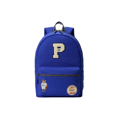 Polo Ralph Lauren Холст Рюкзак Стандартный Детский Синий