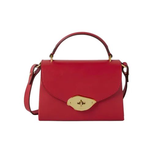 Mulberry Телячья кожа Одно плечо Сумка Маленькая Женская Красная