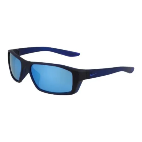 Nike Ацетат Квадратные Солнцезащитные Очки Женские Синие