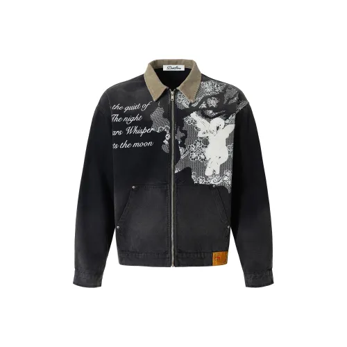 DOH STORE Черные Унисекс Куртки