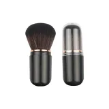 Капсула, выдвижная, кисть для хайлайтера, черная