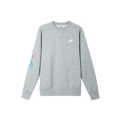 Nike Серый Мужской Свитшот