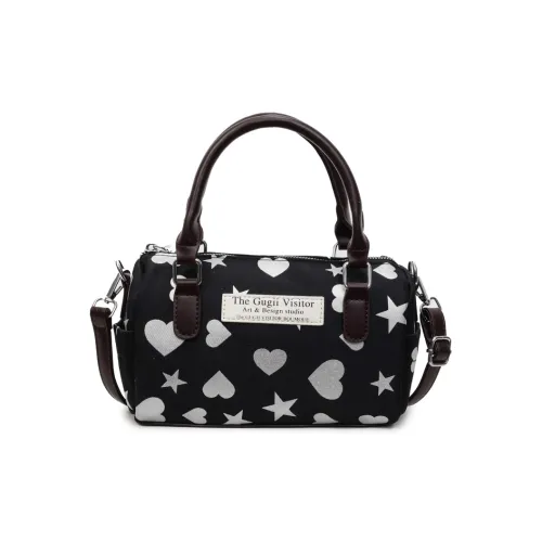 Miss Angel Сумка через плечо из ткани сумка с сердцем стандартная женская многоцветная