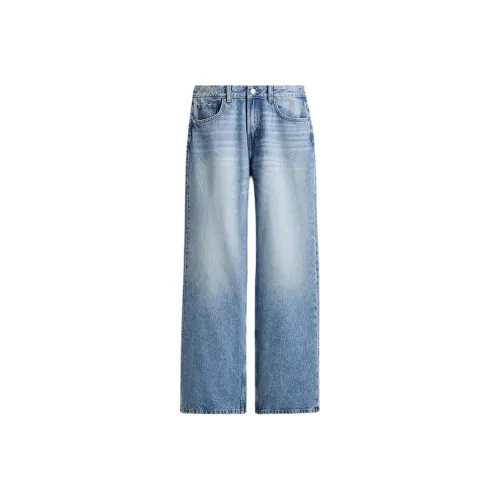 H&M Джинсовый синий Женские Джинсы