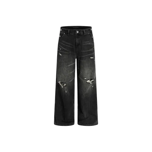 Captainbeer Черные Женские Джинсы