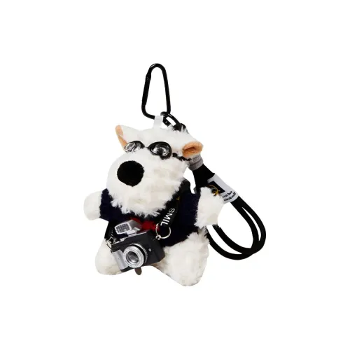 Narandu Плюшевый и Металлический Брелок для ключей Сумка Аксессуар Унисекс Многоцветный