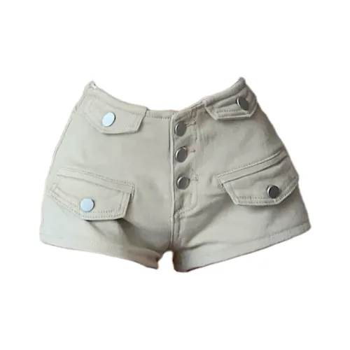 JOPPTI Бежевые Женские Джинсовые Шорты