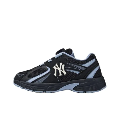 MLB New York Yankees Детские беговые кроссовки Low Top Черный Синий Школьный возраст