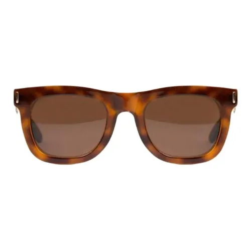 Retrosuperfuture Ацетат Квадратные Солнцезащитные очки Женские Черепаховый