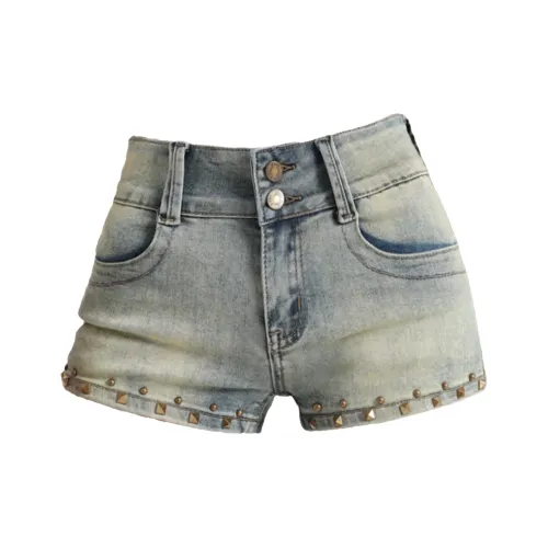 JOPPTI Светло-синие женские джинсовые шорты