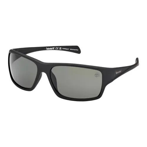 Timberland Ацетат Квадратные Солнцезащитные Очки Женские Черные