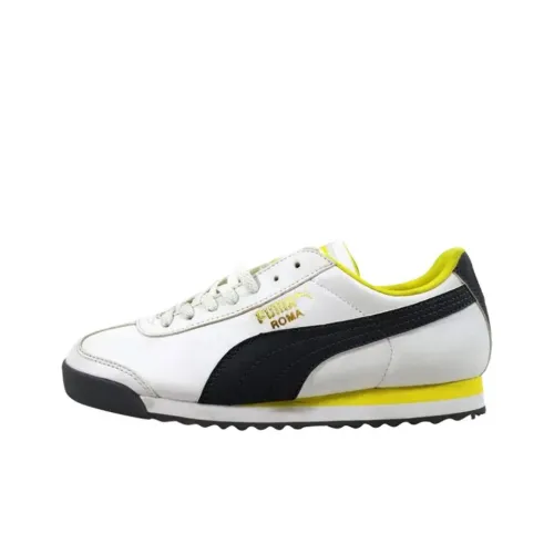 PUMA Roma Basic Low Top Kids Lifestyle Shoes White Teenagers